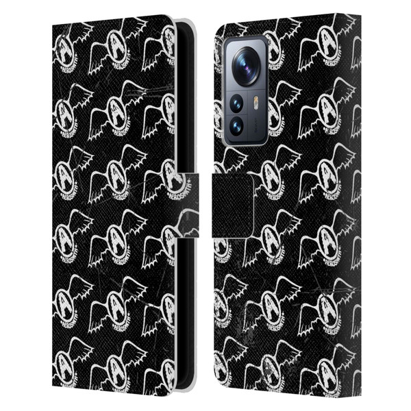 Aerosmith Classics Logo Pattern Leather Book Wallet Case Cover For Xiaomi 12 Pro