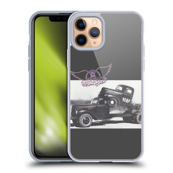 Aerosmith Black And White The Pump Soft Gel Case for Apple iPhone 11 Pro
