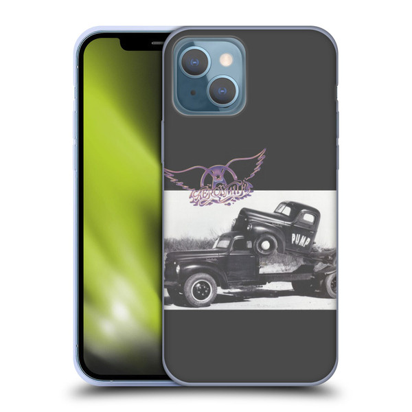 Aerosmith Black And White The Pump Soft Gel Case for Apple iPhone 13
