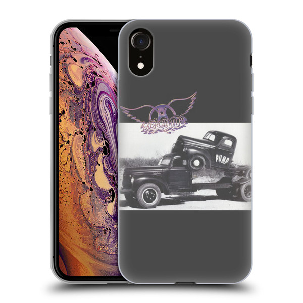 Aerosmith Black And White The Pump Soft Gel Case for Apple iPhone XR