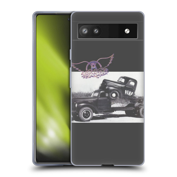 Aerosmith Black And White The Pump Soft Gel Case for Google Pixel 6a