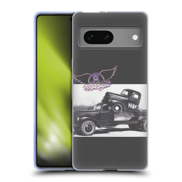 Aerosmith Black And White The Pump Soft Gel Case for Google Pixel 7