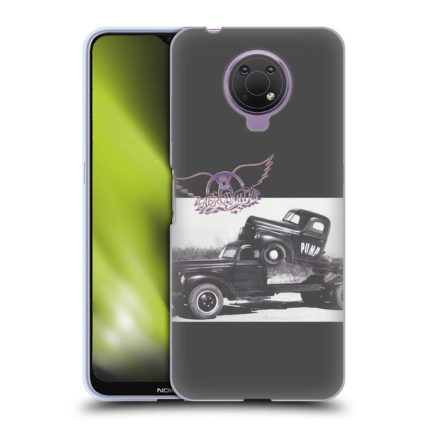 Aerosmith Black And White The Pump Soft Gel Case for Nokia G10