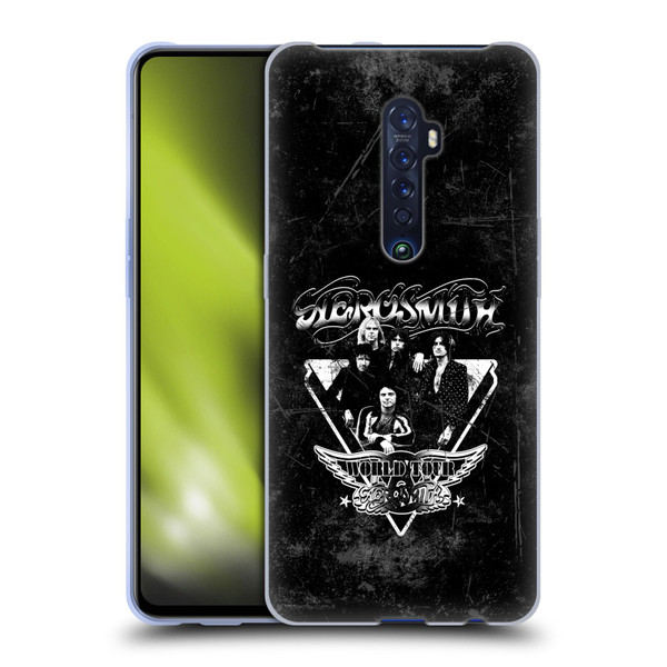 Aerosmith Black And White World Tour Soft Gel Case for OPPO Reno 2