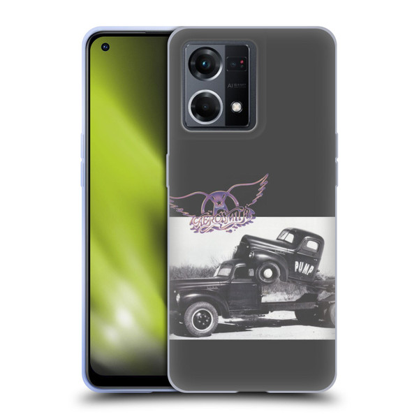 Aerosmith Black And White The Pump Soft Gel Case for OPPO Reno8 4G