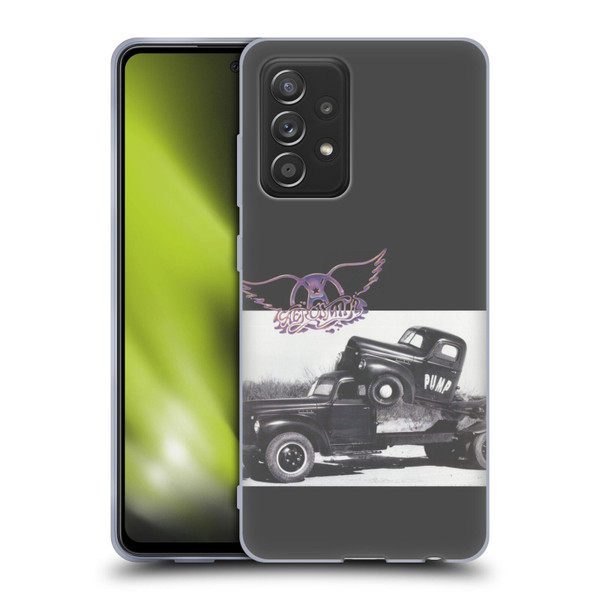Aerosmith Black And White The Pump Soft Gel Case for Samsung Galaxy A52 / A52s / 5G (2021)
