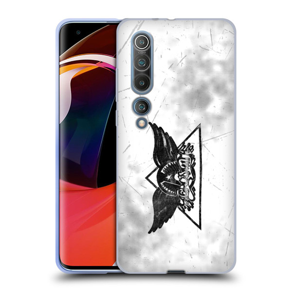 Aerosmith Black And White Triangle Winged Logo Soft Gel Case for Xiaomi Mi 10 5G / Mi 10 Pro 5G