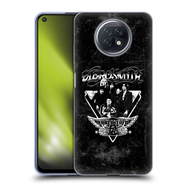 Aerosmith Black And White World Tour Soft Gel Case for Xiaomi Redmi Note 9T 5G