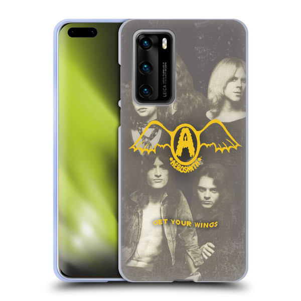 Aerosmith Classics Get Your Wings Soft Gel Case for Huawei P40 5G
