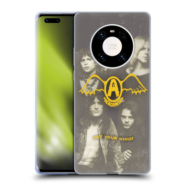 Aerosmith Classics Get Your Wings Soft Gel Case for Huawei Mate 40 Pro 5G