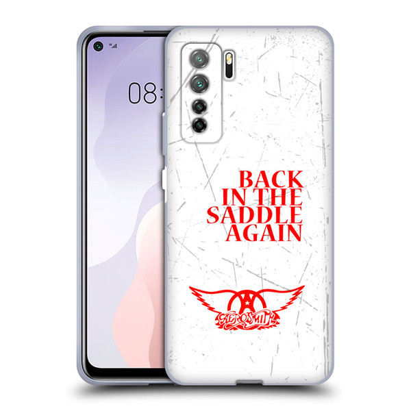 Aerosmith Classics Back In The Saddle Again Soft Gel Case for Huawei Nova 7 SE/P40 Lite 5G