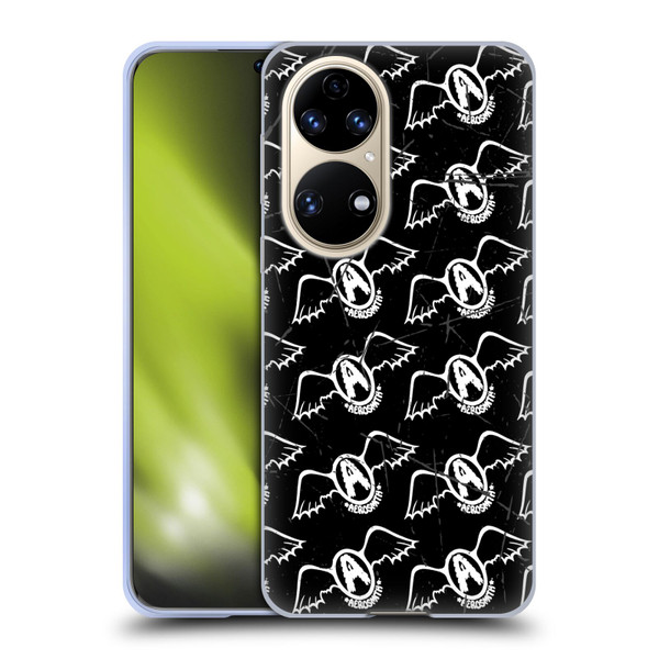 Aerosmith Classics Logo Pattern Soft Gel Case for Huawei P50