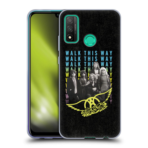 Aerosmith Classics Walk This Way Soft Gel Case for Huawei P Smart (2020)