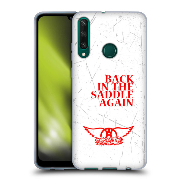 Aerosmith Classics Back In The Saddle Again Soft Gel Case for Huawei Y6p