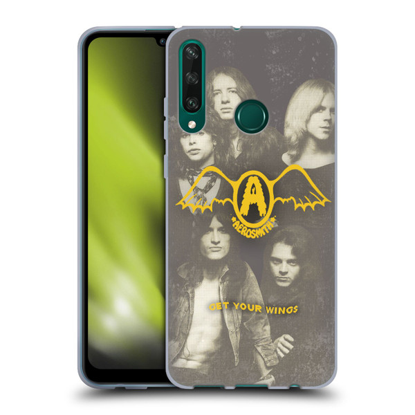 Aerosmith Classics Get Your Wings Soft Gel Case for Huawei Y6p