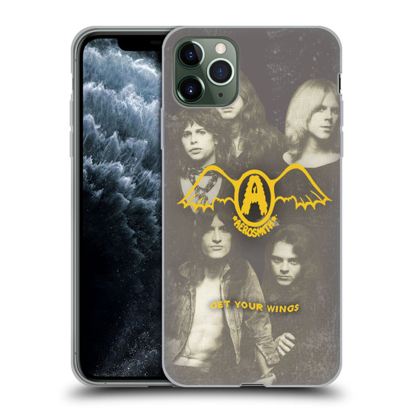 Aerosmith Classics Get Your Wings Soft Gel Case for Apple iPhone 11 Pro Max