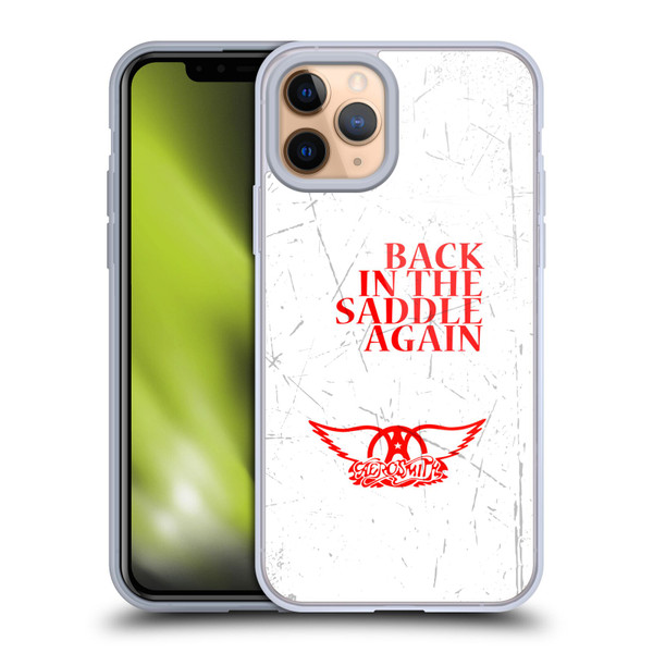 Aerosmith Classics Back In The Saddle Again Soft Gel Case for Apple iPhone 11 Pro