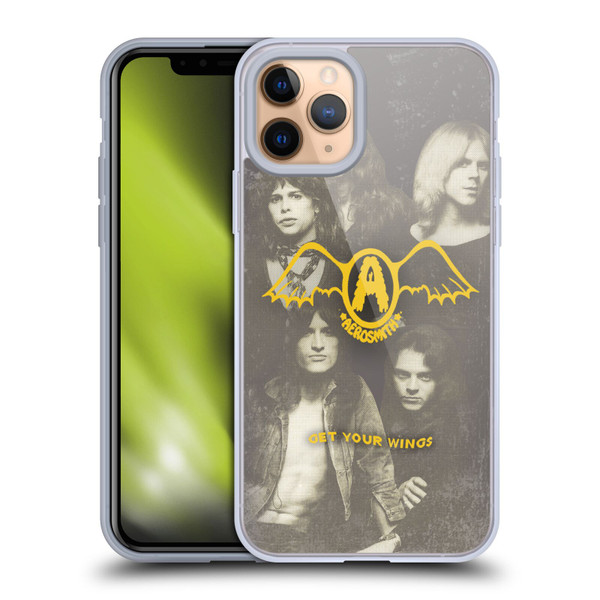 Aerosmith Classics Get Your Wings Soft Gel Case for Apple iPhone 11 Pro