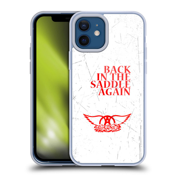 Aerosmith Classics Back In The Saddle Again Soft Gel Case for Apple iPhone 12 / iPhone 12 Pro