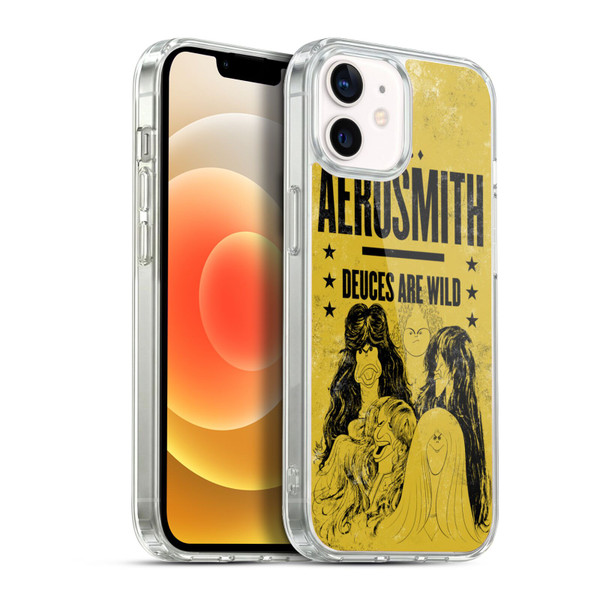 Aerosmith Classics Deuces Are Wild Soft Gel Case for Apple iPhone 12 / iPhone 12 Pro & MagSafe