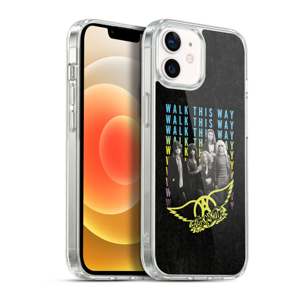 Aerosmith Classics Walk This Way Soft Gel Case for Apple iPhone 12 / iPhone 12 Pro & MagSafe