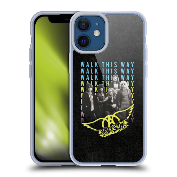 Aerosmith Classics Walk This Way Soft Gel Case for Apple iPhone 12 Mini