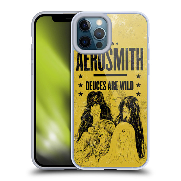 Aerosmith Classics Deuces Are Wild Soft Gel Case for Apple iPhone 12 Pro Max