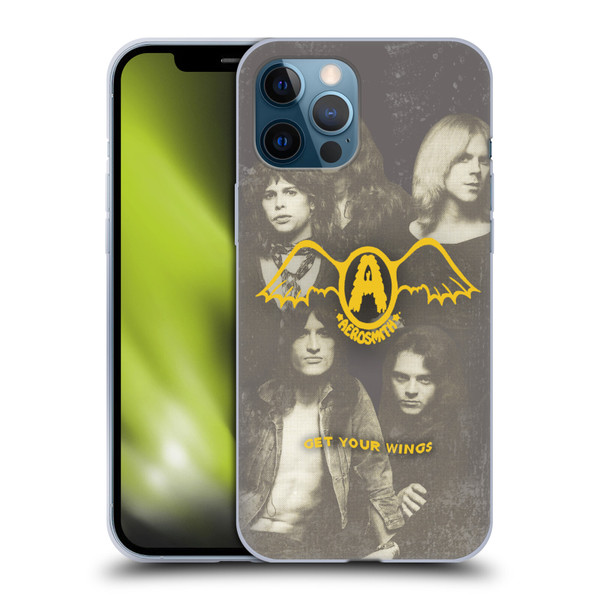 Aerosmith Classics Get Your Wings Soft Gel Case for Apple iPhone 12 Pro Max