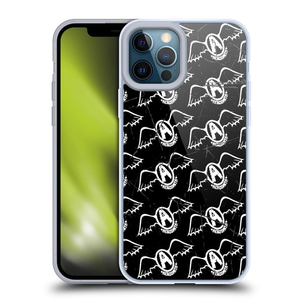 Aerosmith Classics Logo Pattern Soft Gel Case for Apple iPhone 12 Pro Max