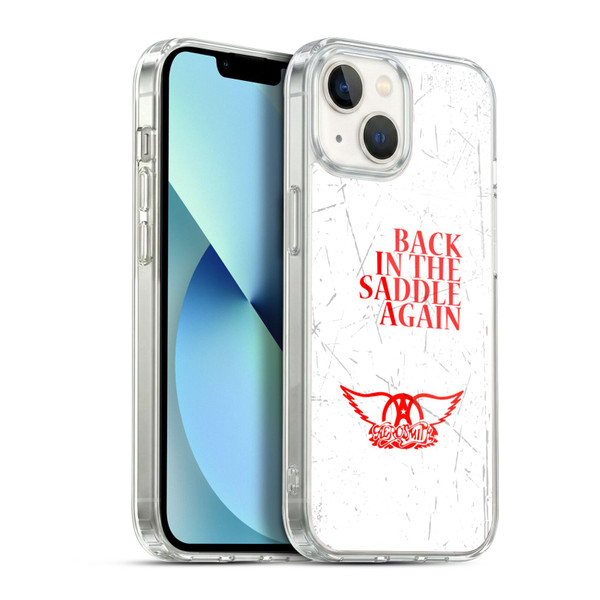 Aerosmith Classics Back In The Saddle Again Soft Gel Case for Apple iPhone 13