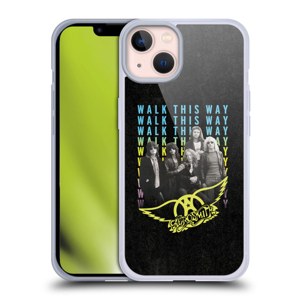 Aerosmith Classics Walk This Way Soft Gel Case for Apple iPhone 13