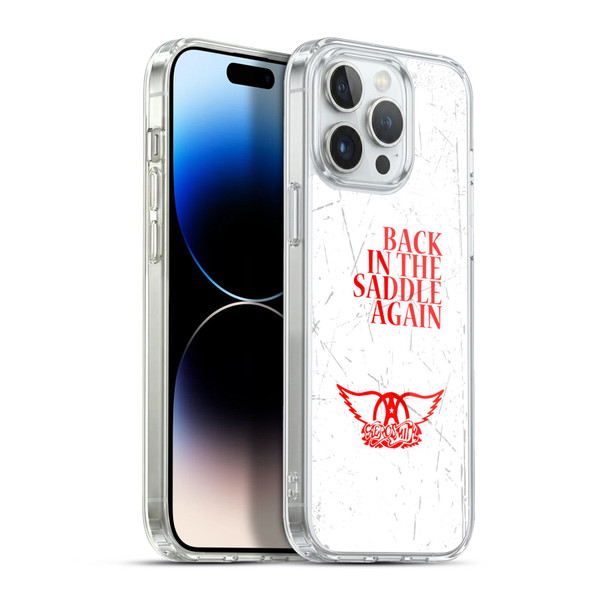 Aerosmith Classics Back In The Saddle Again Soft Gel Case for Apple iPhone 13 Pro Max & MagSafe