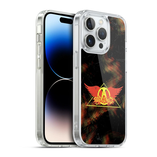 Aerosmith Classics Triangle Winged Soft Gel Case for Apple iPhone 13 Pro & MagSafe