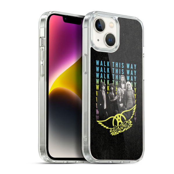 Aerosmith Classics Walk This Way Soft Gel Case for Apple iPhone 14