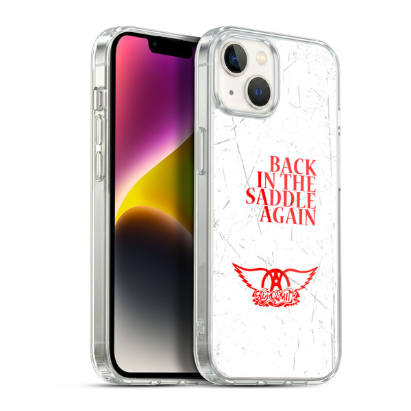 Aerosmith Classics Back In The Saddle Again Soft Gel Case for Apple iPhone 14 Plus & MagSafe