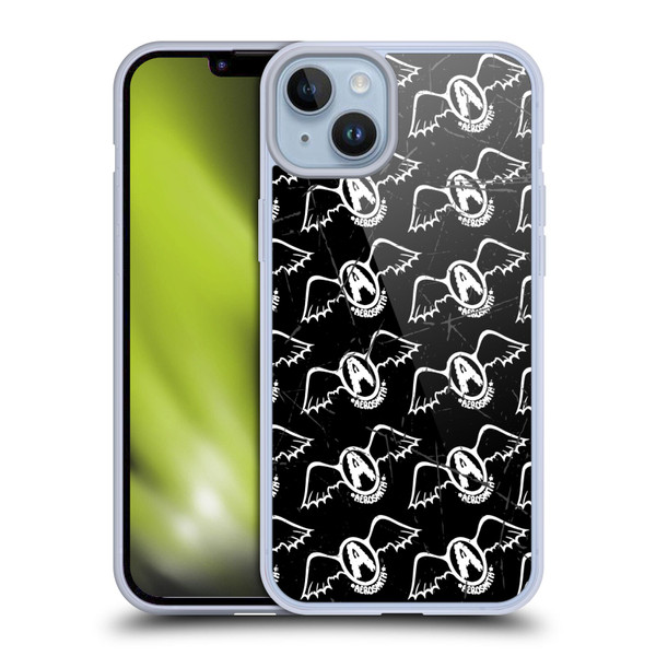 Aerosmith Classics Logo Pattern Soft Gel Case for Apple iPhone 14 Plus