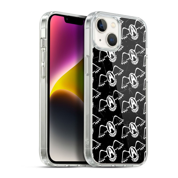 Aerosmith Classics Logo Pattern Soft Gel Case for Apple iPhone 14 Plus & MagSafe