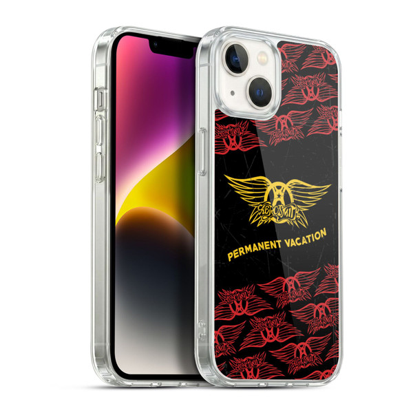 Aerosmith Classics Permanent Vacation Soft Gel Case for Apple iPhone 14 Plus & MagSafe