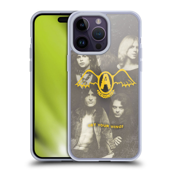 Aerosmith Classics Get Your Wings Soft Gel Case for Apple iPhone 14 Pro Max