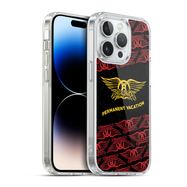 Aerosmith Classics Permanent Vacation Soft Gel Case for Apple iPhone 14 Pro & MagSafe