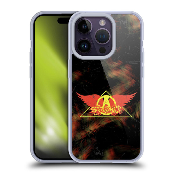 Aerosmith Classics Triangle Winged Soft Gel Case for Apple iPhone 14 Pro