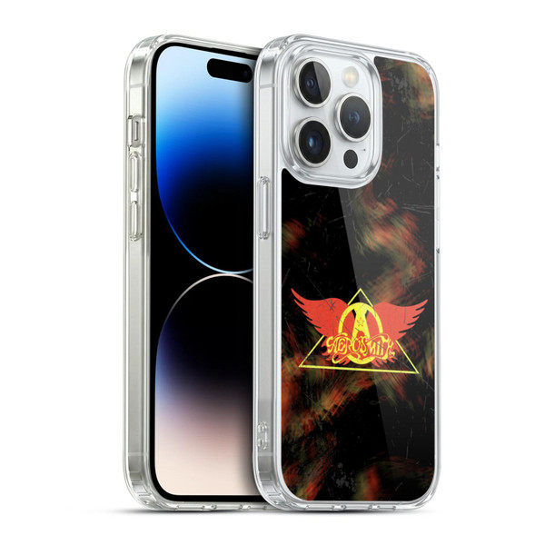 Aerosmith Classics Triangle Winged Soft Gel Case for Apple iPhone 14 Pro & MagSafe