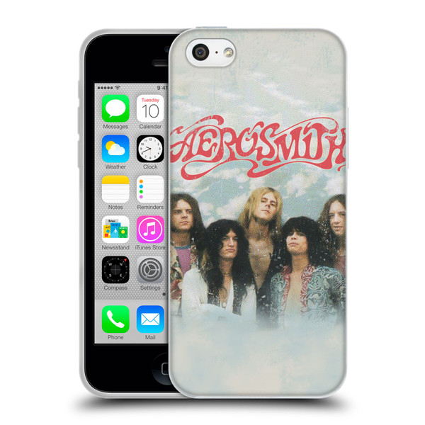 Aerosmith Classics Logo Decal Soft Gel Case for Apple iPhone 5c
