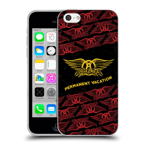 Aerosmith Classics Permanent Vacation Soft Gel Case for Apple iPhone 5c