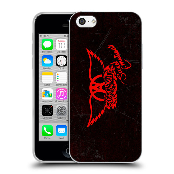 Aerosmith Classics Red Winged Sweet Emotions Soft Gel Case for Apple iPhone 5c