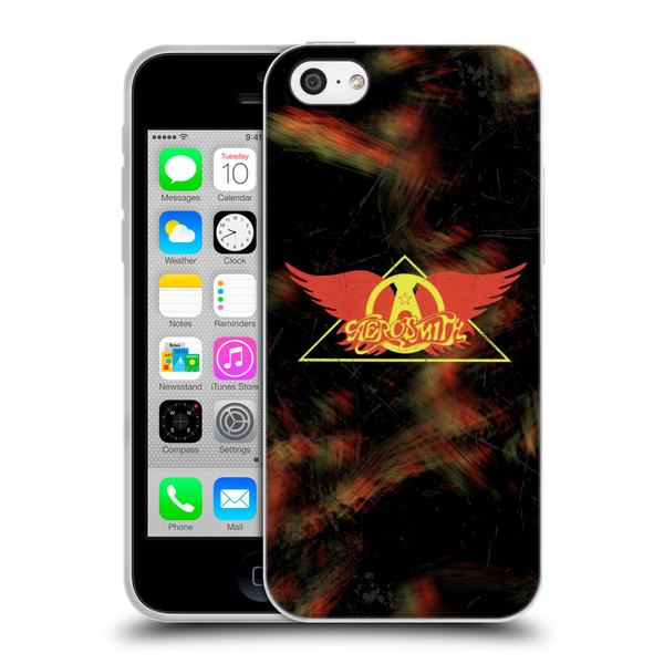 Aerosmith Classics Triangle Winged Soft Gel Case for Apple iPhone 5c