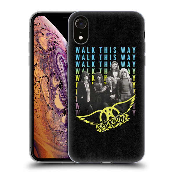 Aerosmith Classics Walk This Way Soft Gel Case for Apple iPhone XR