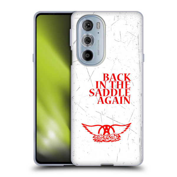 Aerosmith Classics Back In The Saddle Again Soft Gel Case for Motorola Edge X30