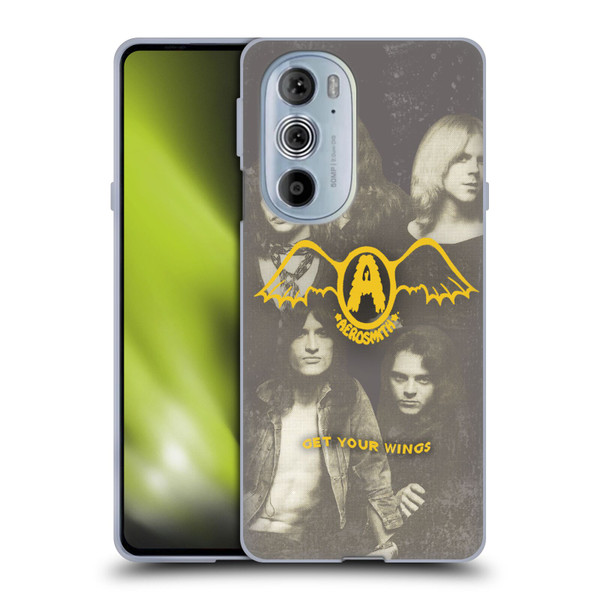Aerosmith Classics Get Your Wings Soft Gel Case for Motorola Edge X30