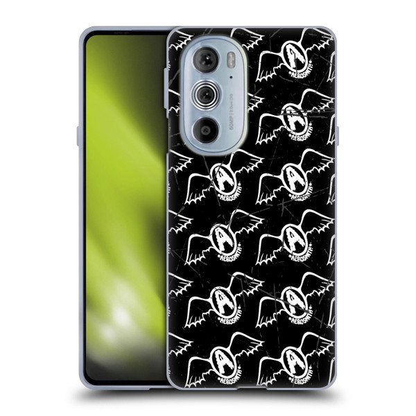 Aerosmith Classics Logo Pattern Soft Gel Case for Motorola Edge X30